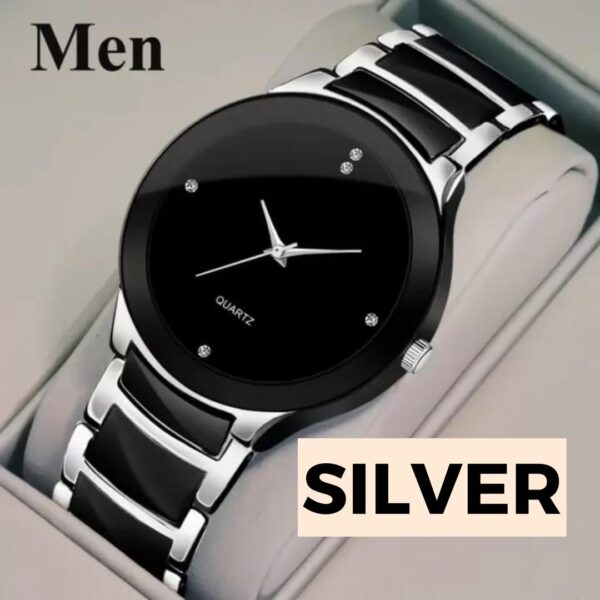 Men's Quartz Chain Strap Watch - Water Resistant - Image 3