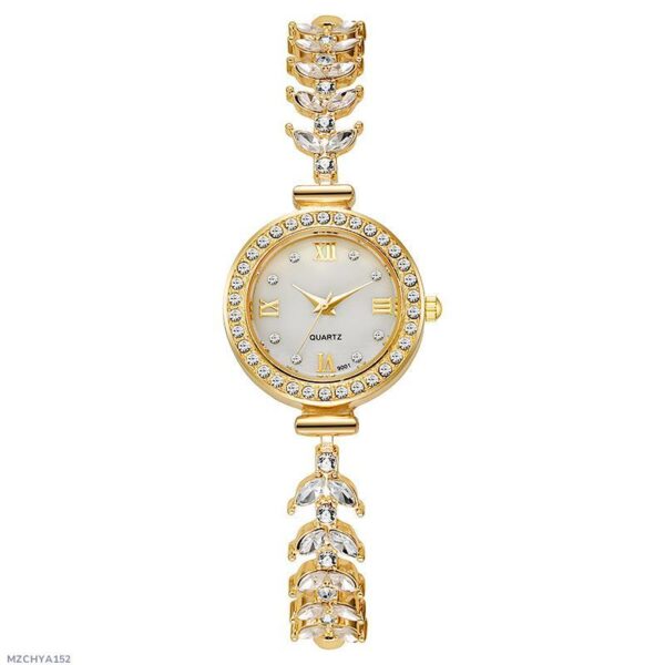 New mermaid ladies watch tremolo live explosion round diamond bracelet - Image 3