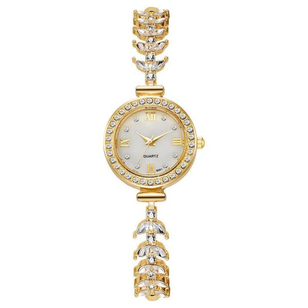 New mermaid ladies watch tremolo live explosion round diamond bracelet